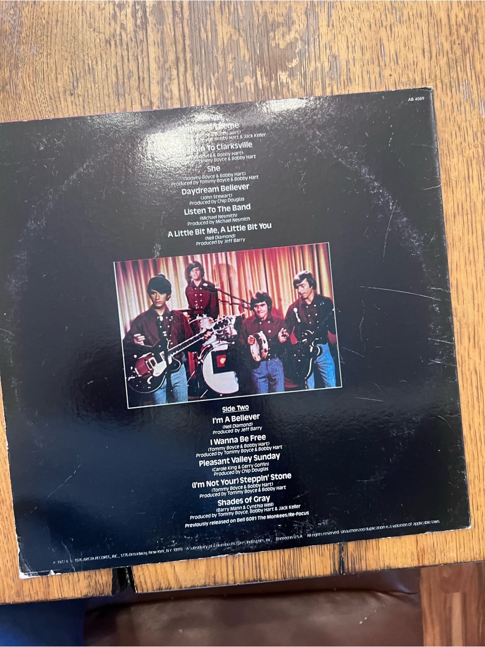 The Monkees Greatest Hits Vinyl Album - Red & Orange Cover - Picture 2 of 4